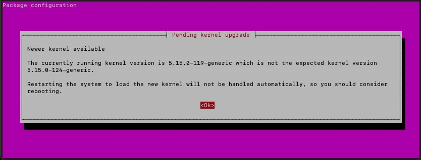 Kernel Update